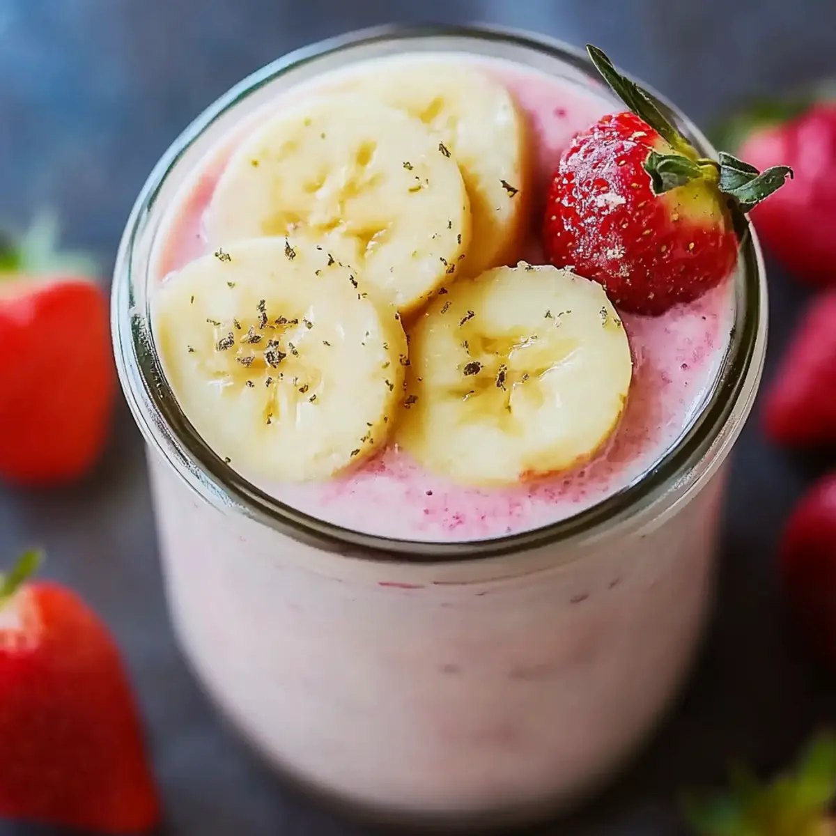 Strawberry Banana Smoothie