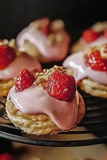 Strawberry Crunch Cookies