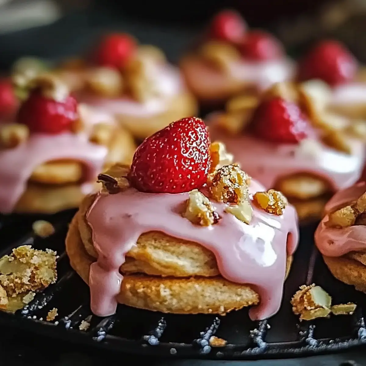 Strawberry Crunch Cookies
