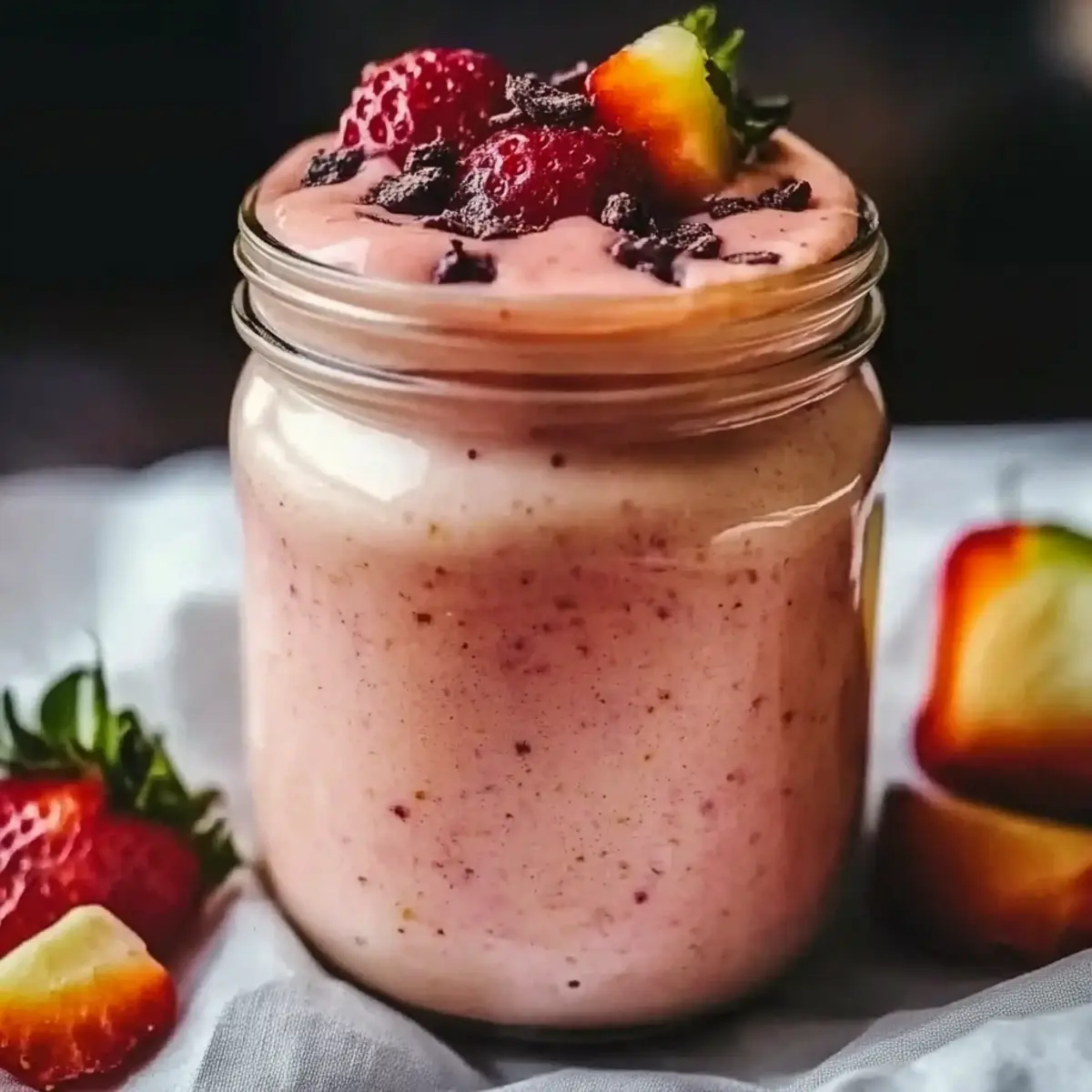 Strawberry Date Smoothie