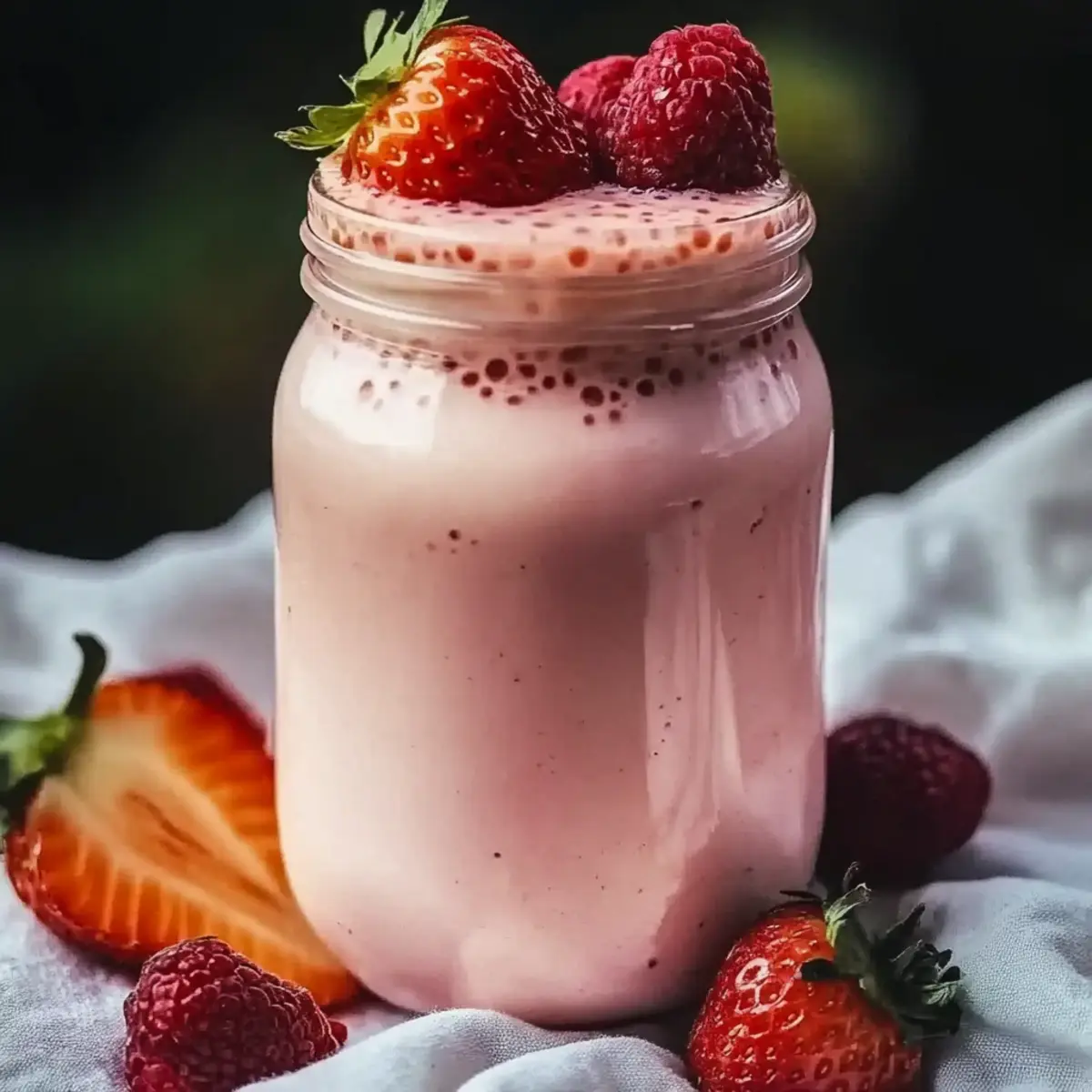 Strawberry Date Smoothie