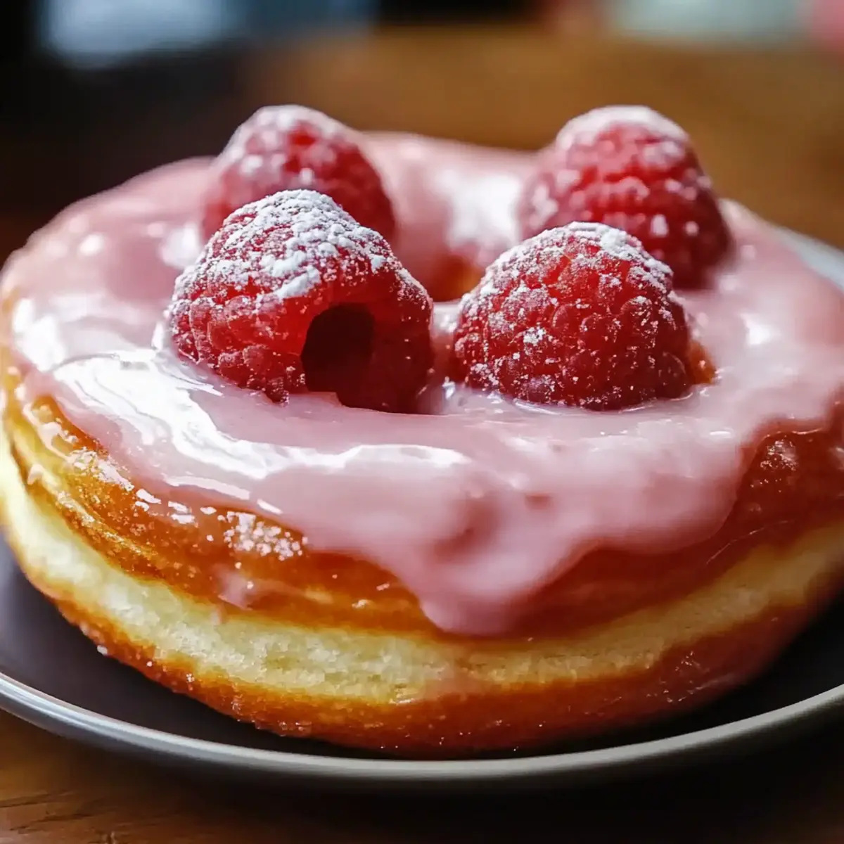 Strawberry Donuts