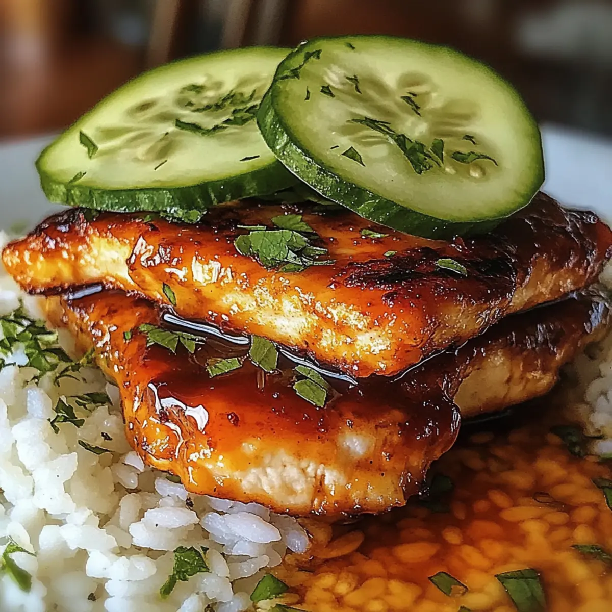 Tangy Honey Lime Chicken Stack