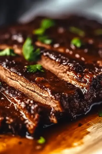 Tender Braised Beef Brisket