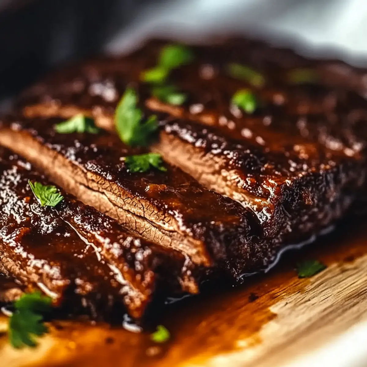 Tender Braised Beef Brisket