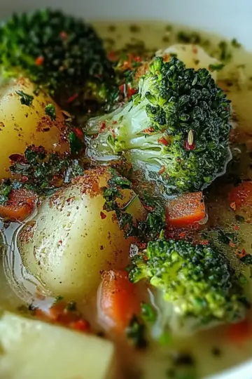 Traditional Italian Broccoli Soup