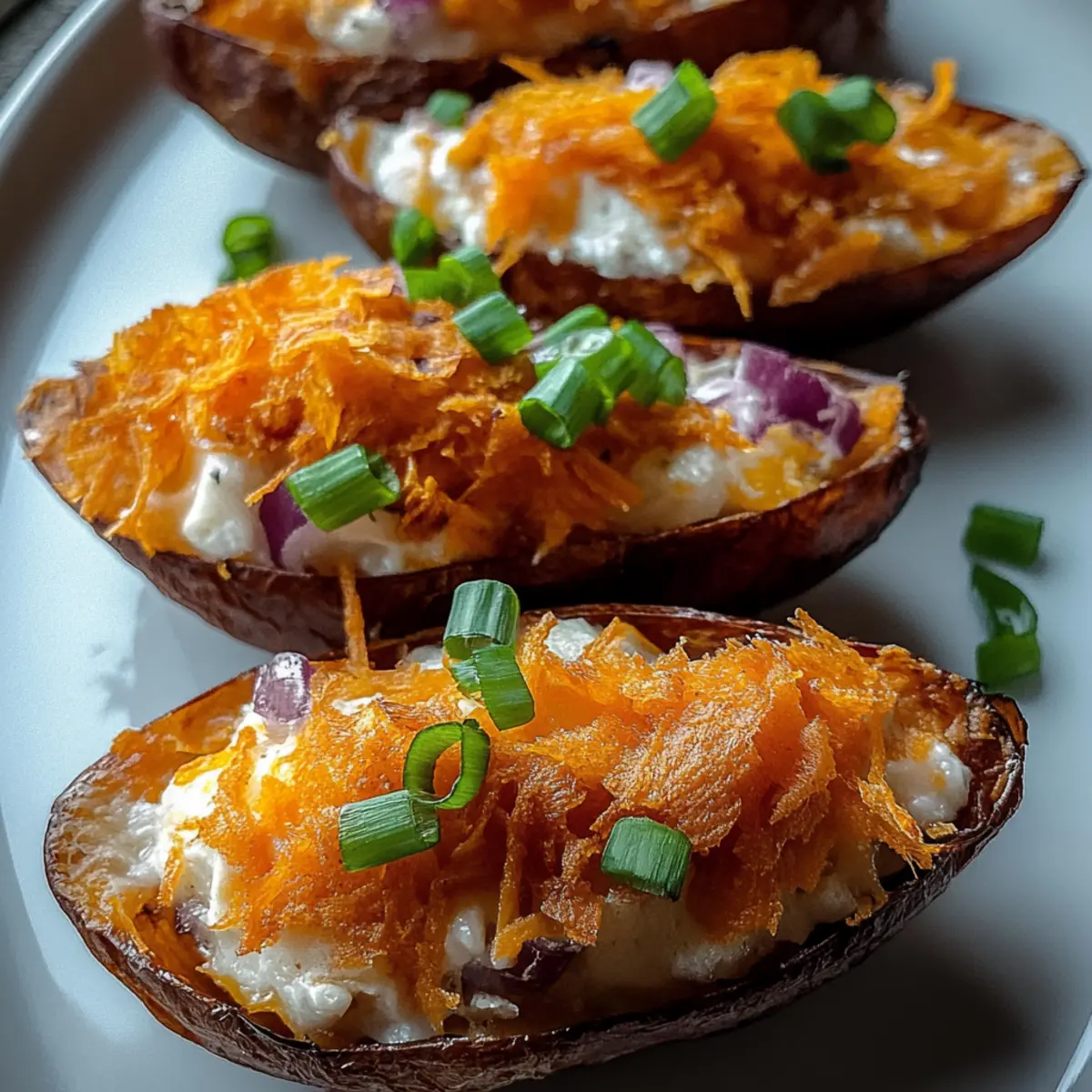 Twice Baked Sweet Potatoes