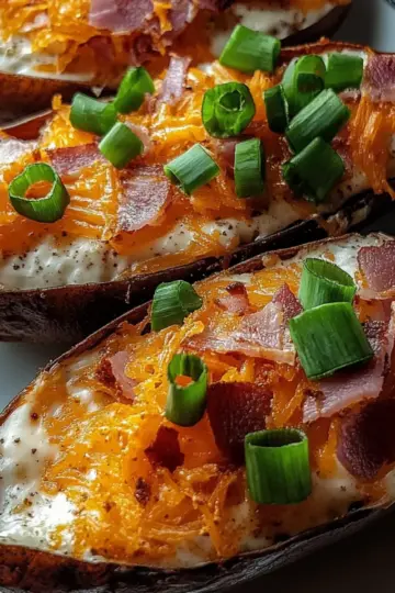 Twice Baked Sweet Potatoes