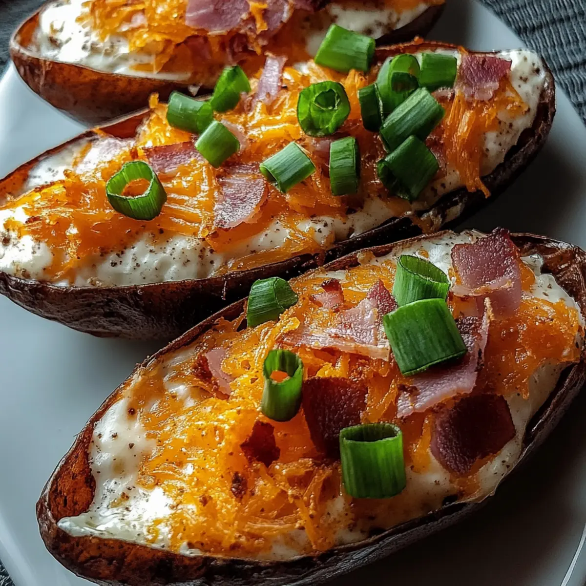 Twice Baked Sweet Potatoes