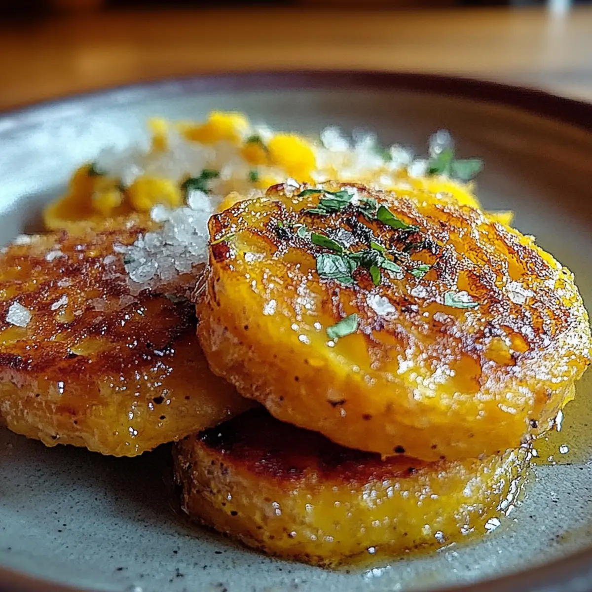 Venezuelan Sweet Corn Cachapas with Melty Cheese