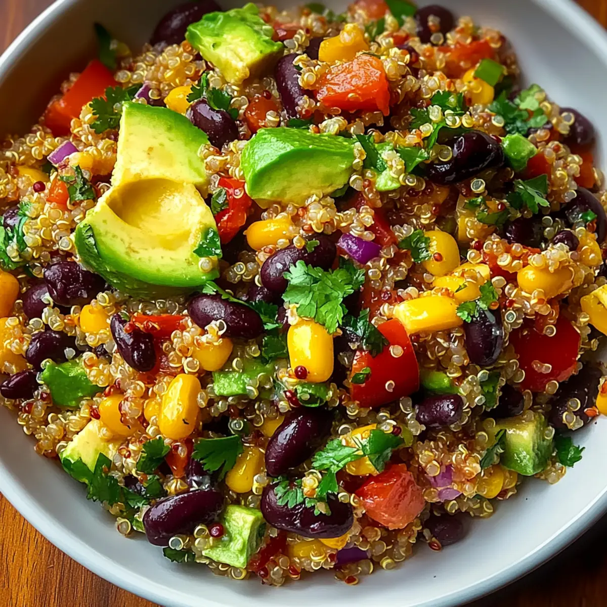 Vibrant Tex Mex Quinoa Salad