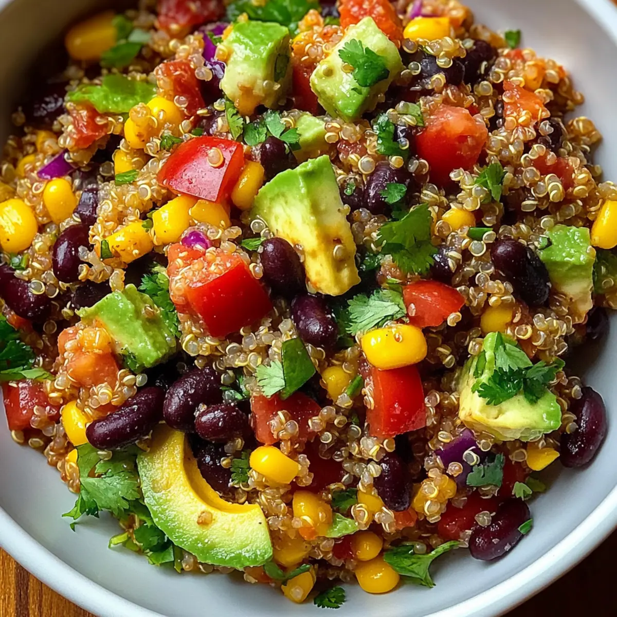 Vibrant Tex Mex Quinoa Salad
