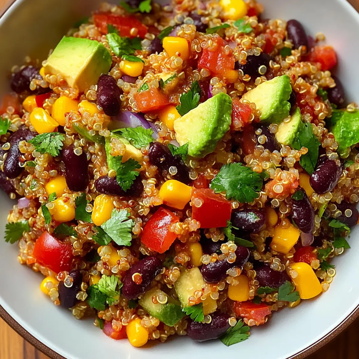 Vibrant Tex Mex Quinoa Salad