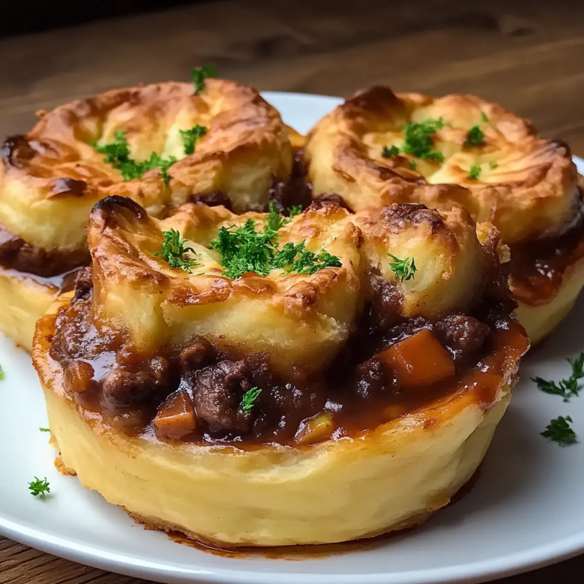 Yorkshire Pudding Cottage Pies
