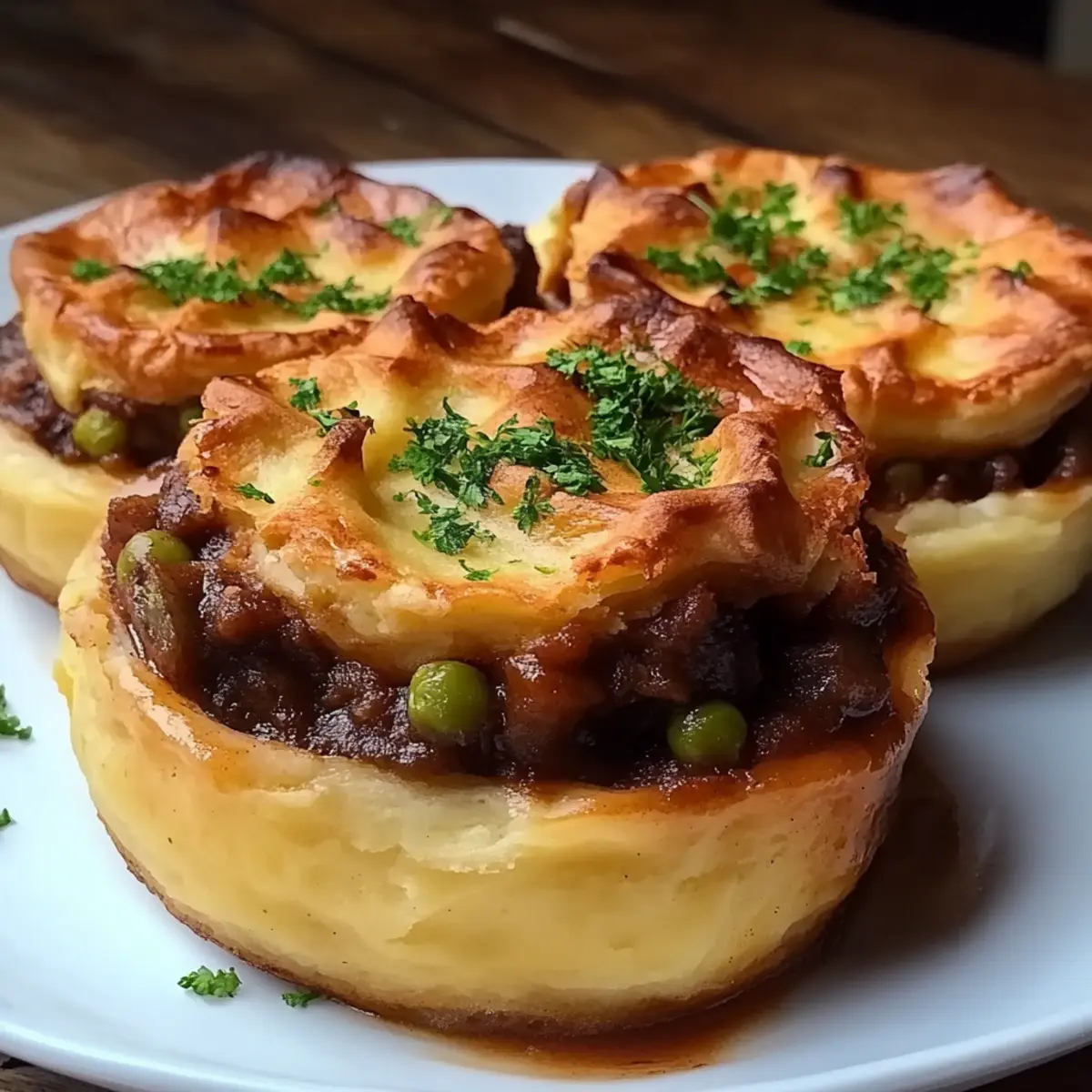Yorkshire Pudding Cottage Pies