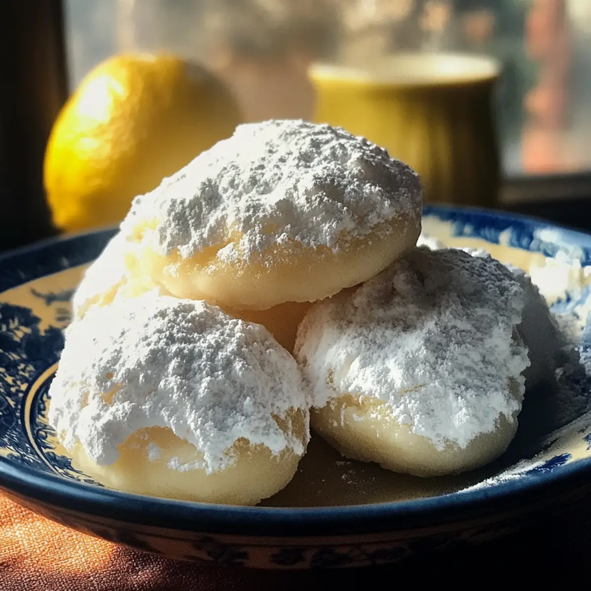 Zesty Lemon Meltaway Cookies