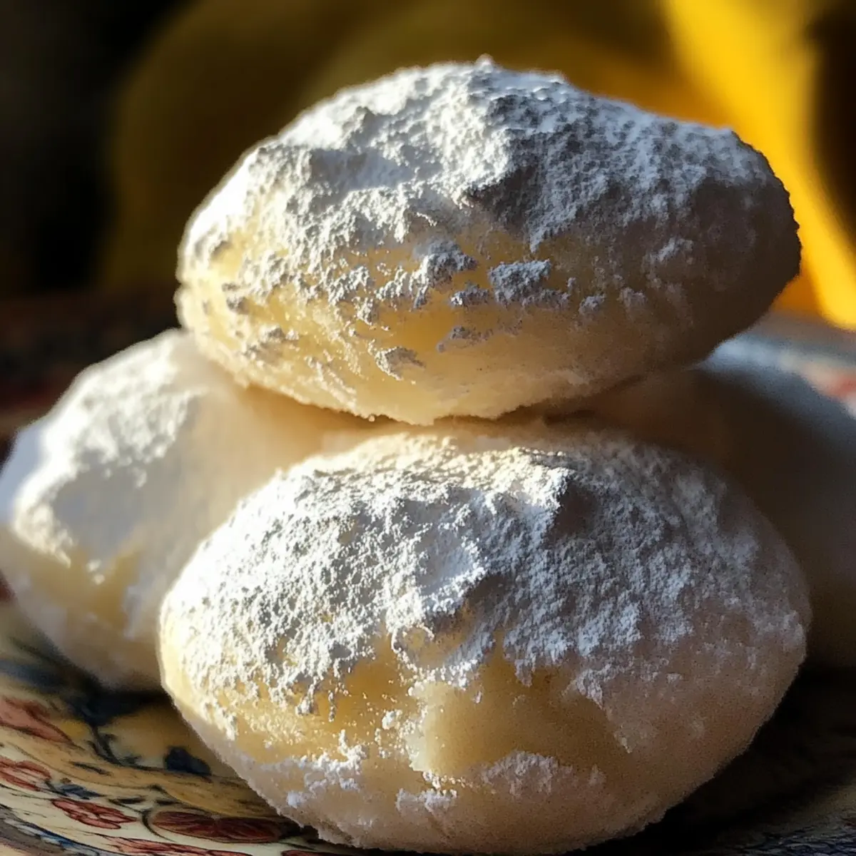 Zesty Lemon Meltaway Cookies