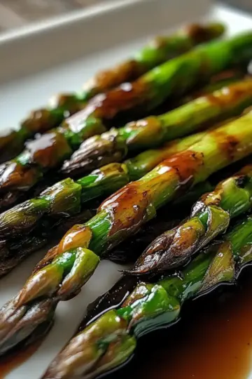 Asparagus with Balsamic Glaze