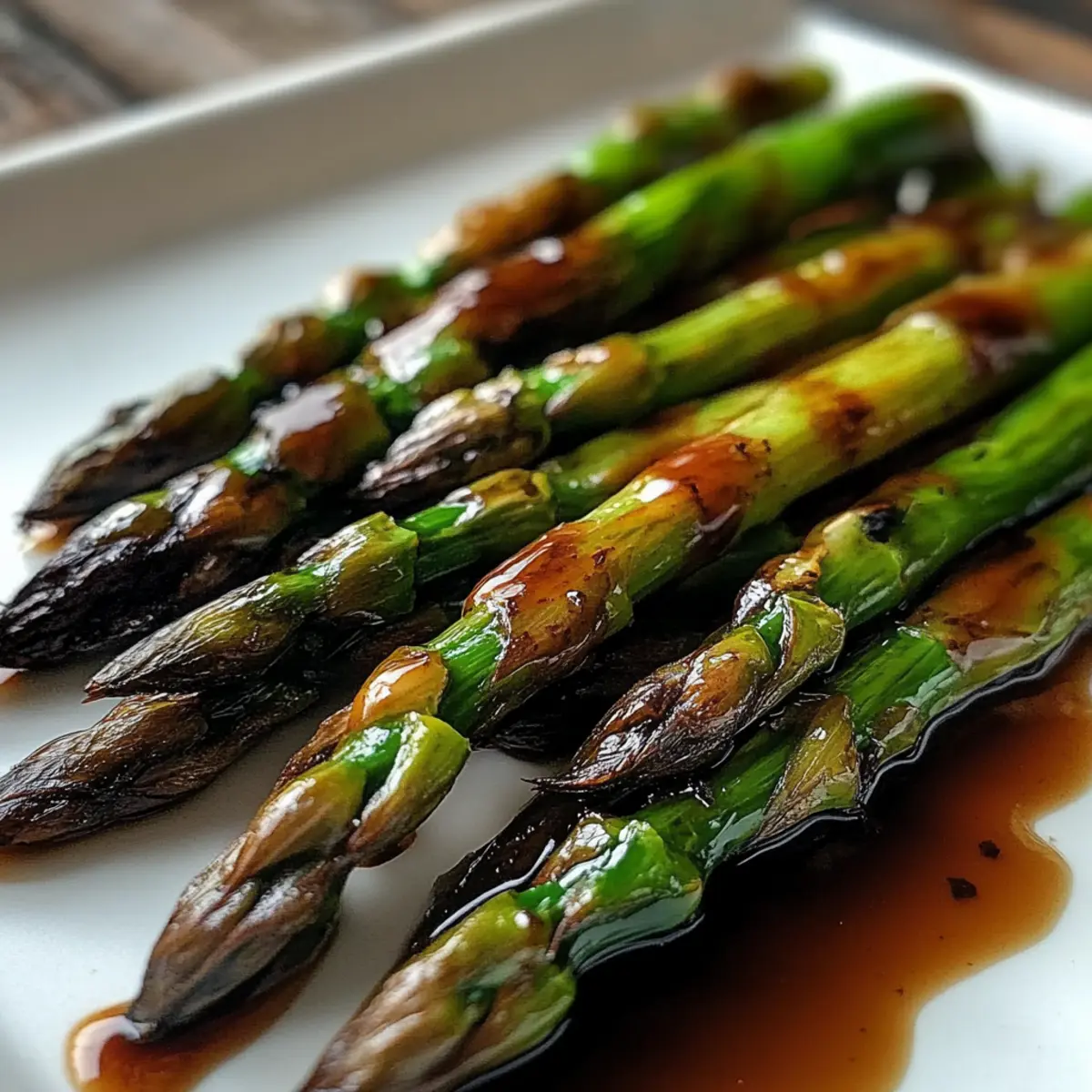 Asparagus with Balsamic Glaze