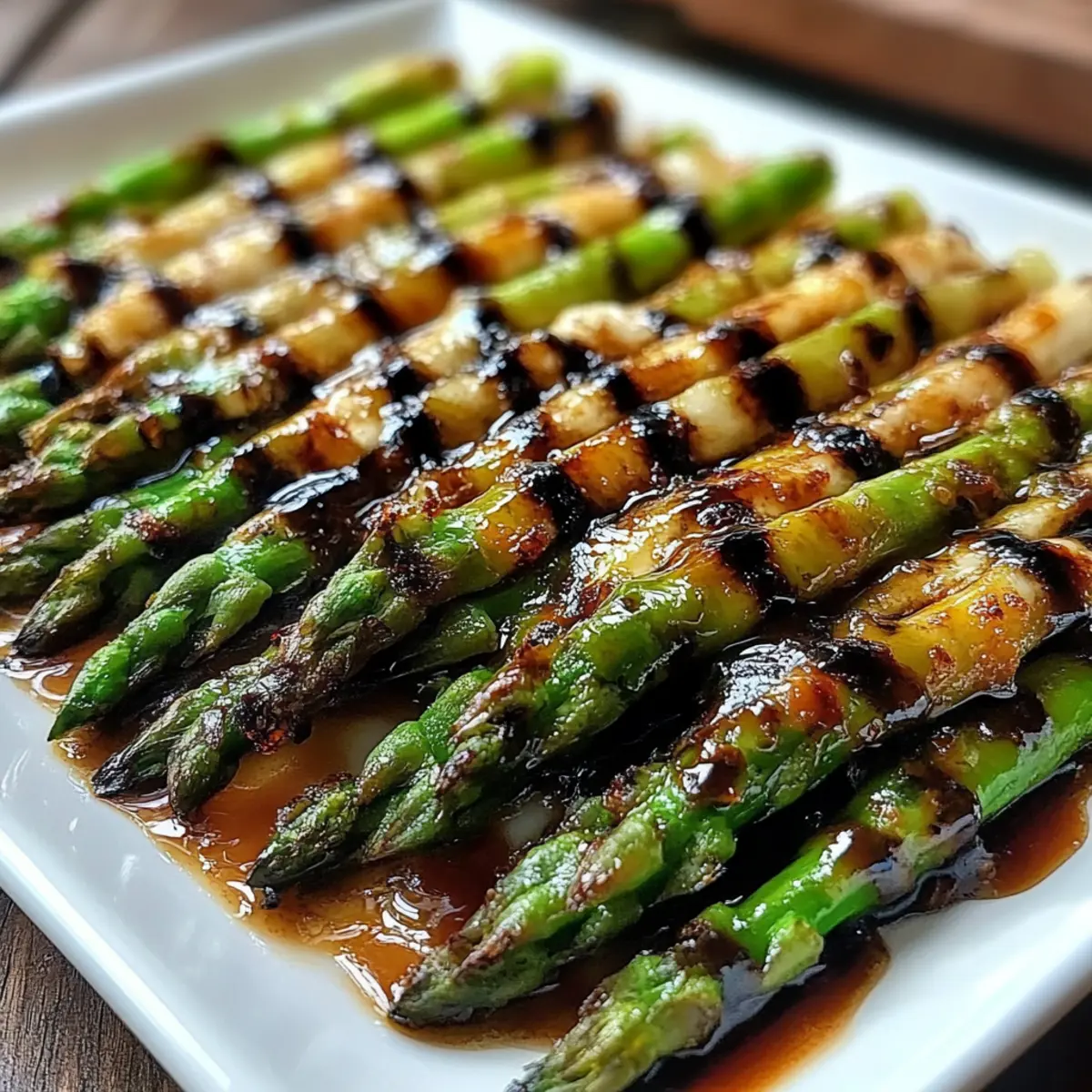 Asparagus with Balsamic Glaze