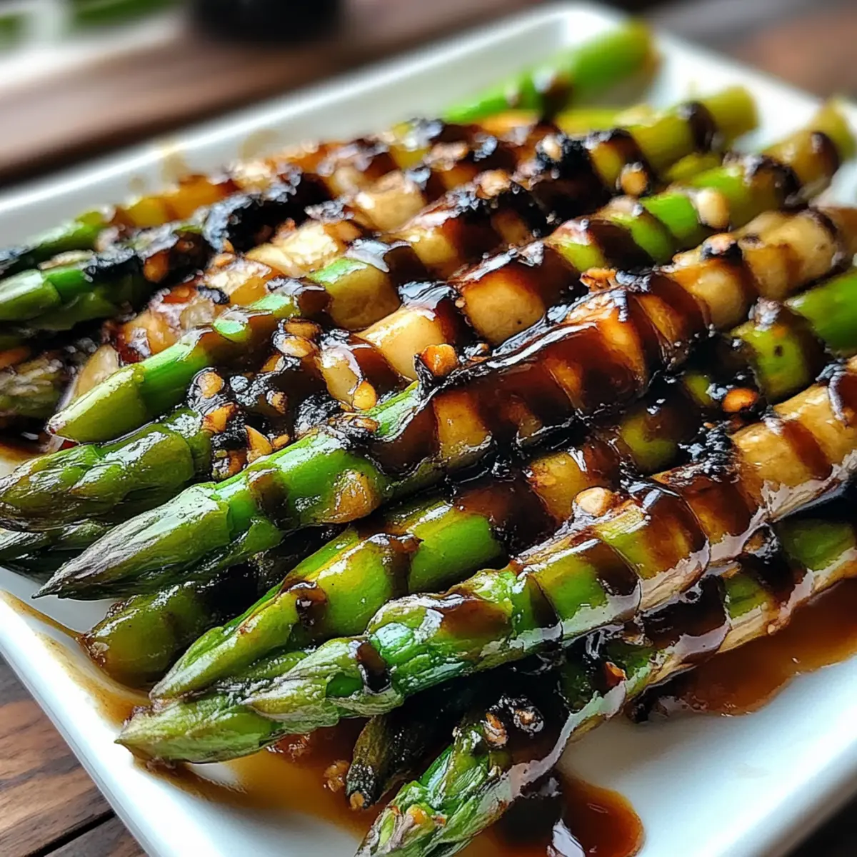 Asparagus with Balsamic Glaze