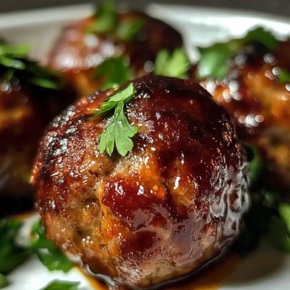 Baked Juicy Smoky Chipotle Meatballs