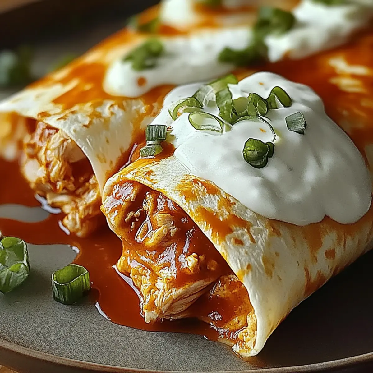 Cheesy Buffalo Chicken Burritos