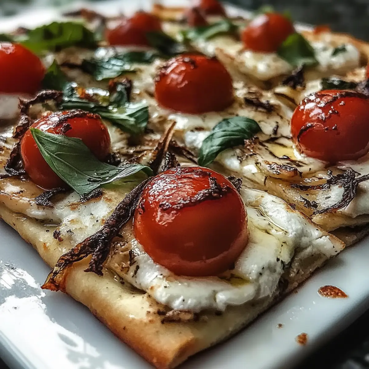 Chicken Caprese Flatbread