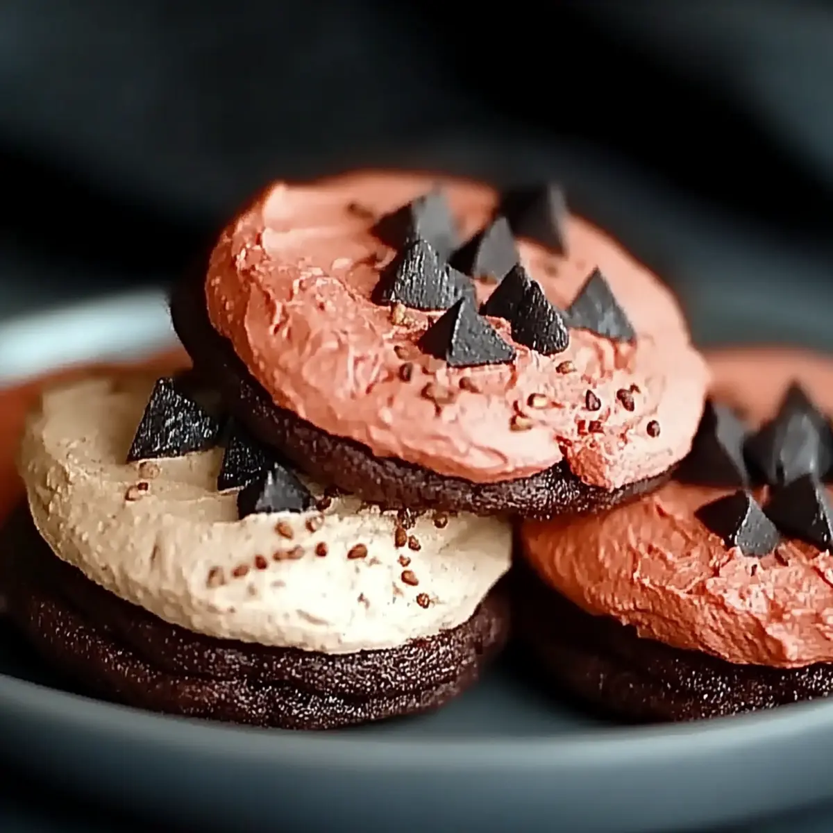 Chocolate Covered Strawberry Cookies