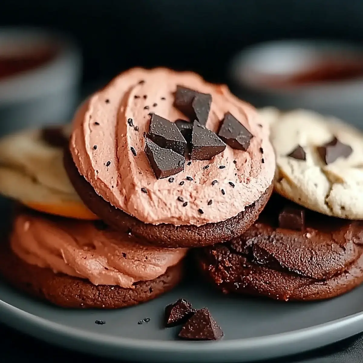 Chocolate Covered Strawberry Cookies