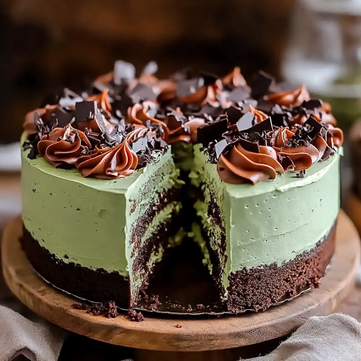 Chocolate Mint Cake