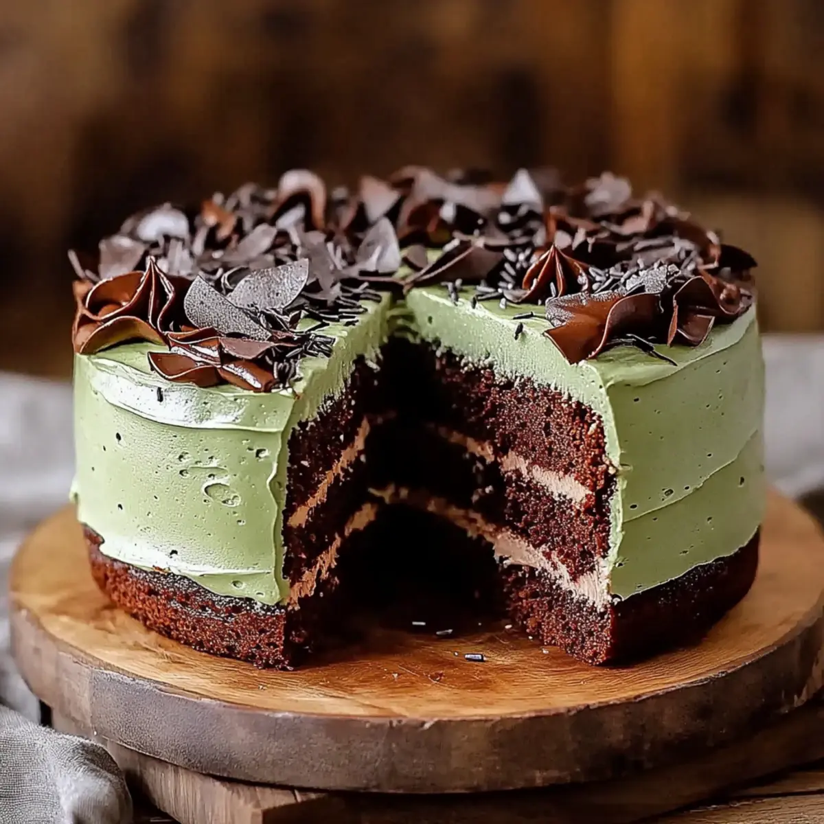 Chocolate Mint Cake