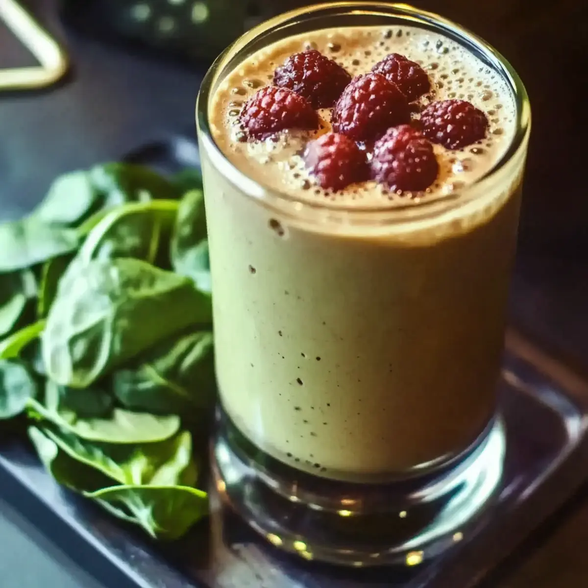 Chocolate Spinach Smoothie