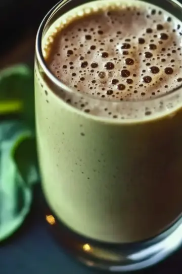 Chocolate Spinach Smoothie