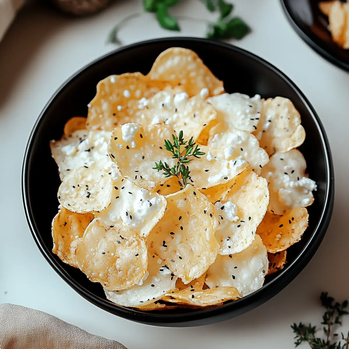 Cottage Cheese Chips
