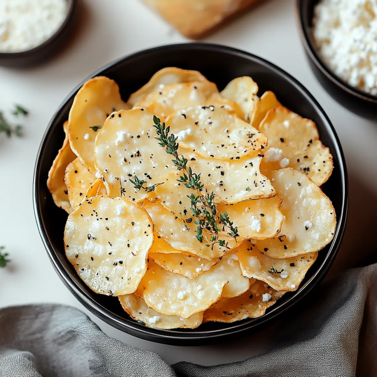 Cottage Cheese Chips