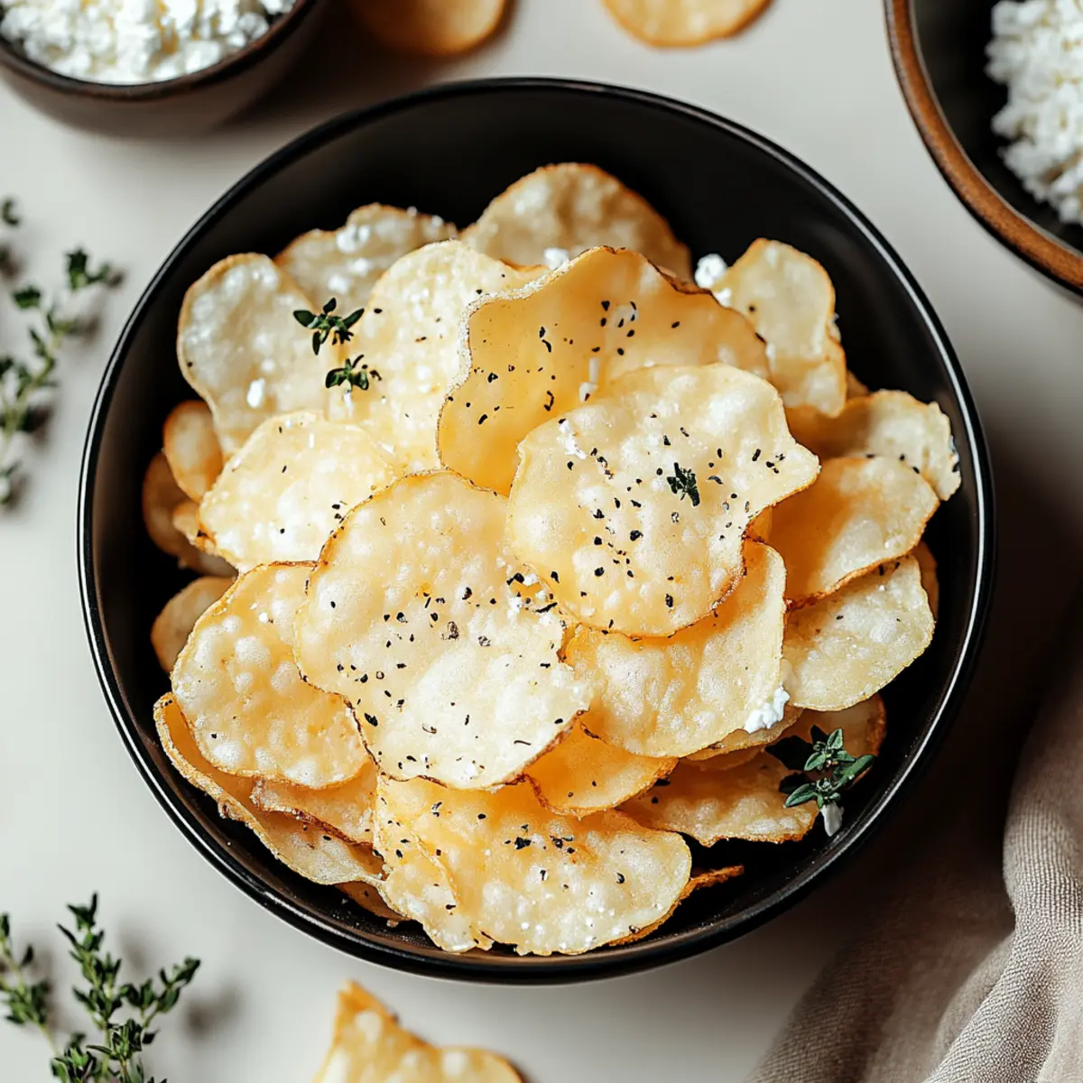 Cottage Cheese Chips