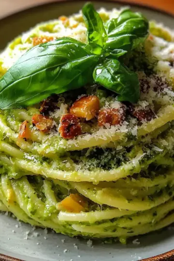 Creamy Fresh Italian Basil Pesto