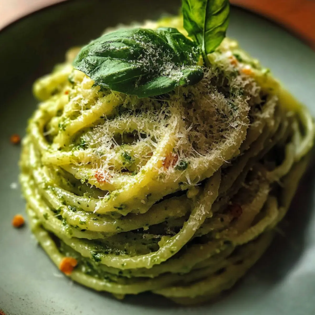 Creamy Fresh Italian Basil Pesto