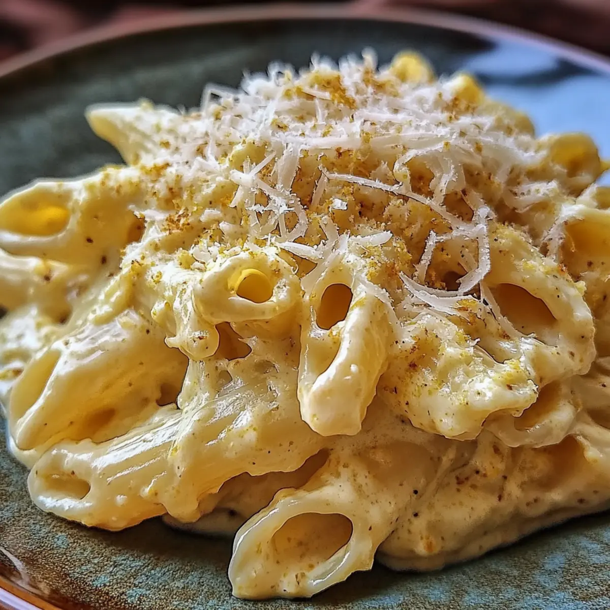 Creamy Italian Three-Cheese Pasta