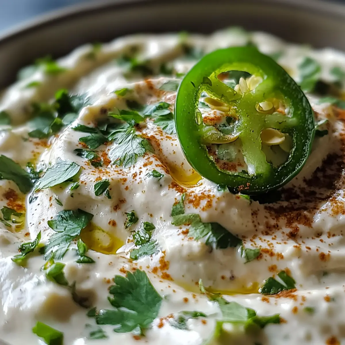 Creamy Jalapeno Sauce