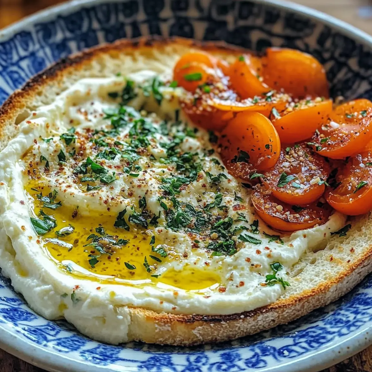 Creamy Roasted Garlic Bread Dip