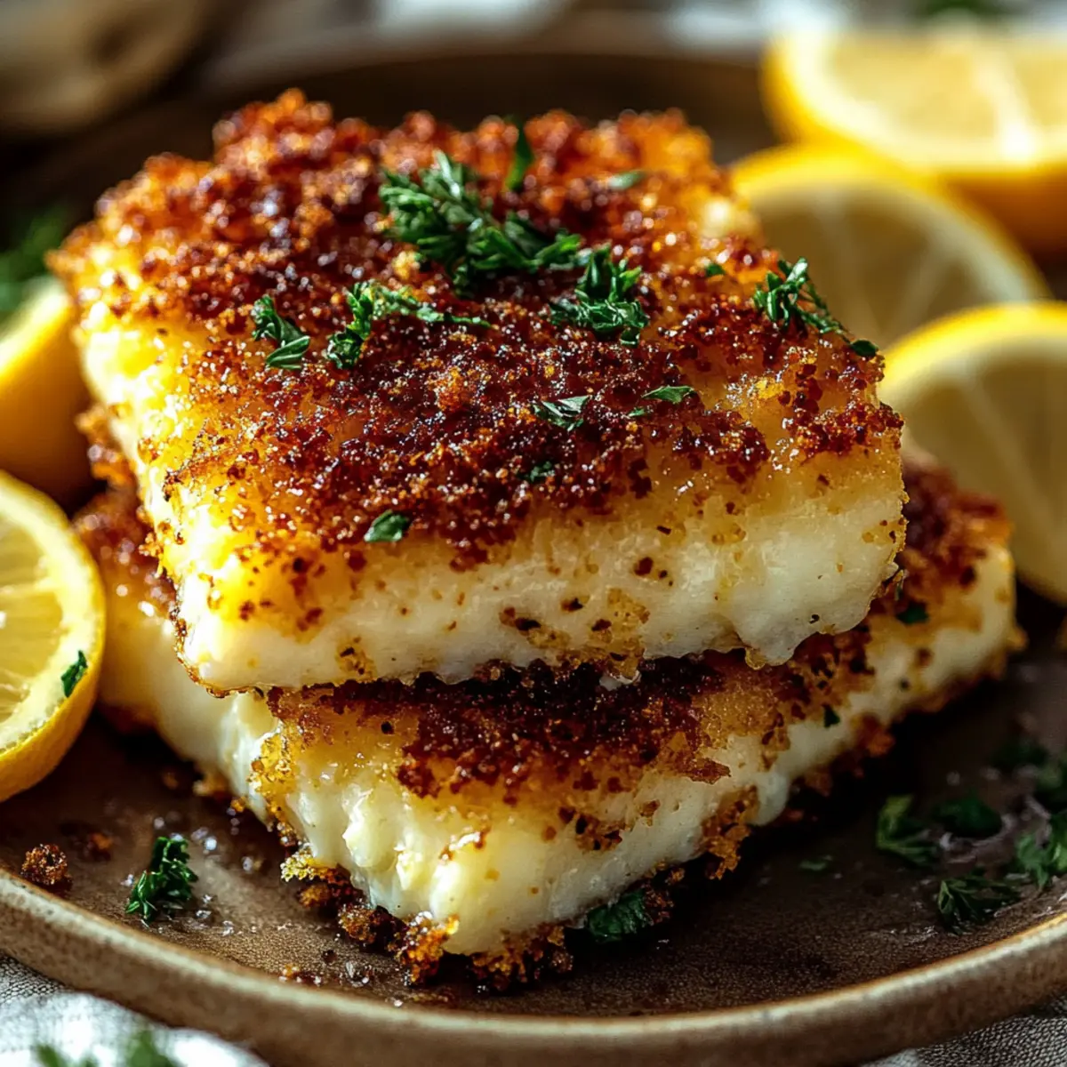 Crispy Air Fryer Parmesan Cod