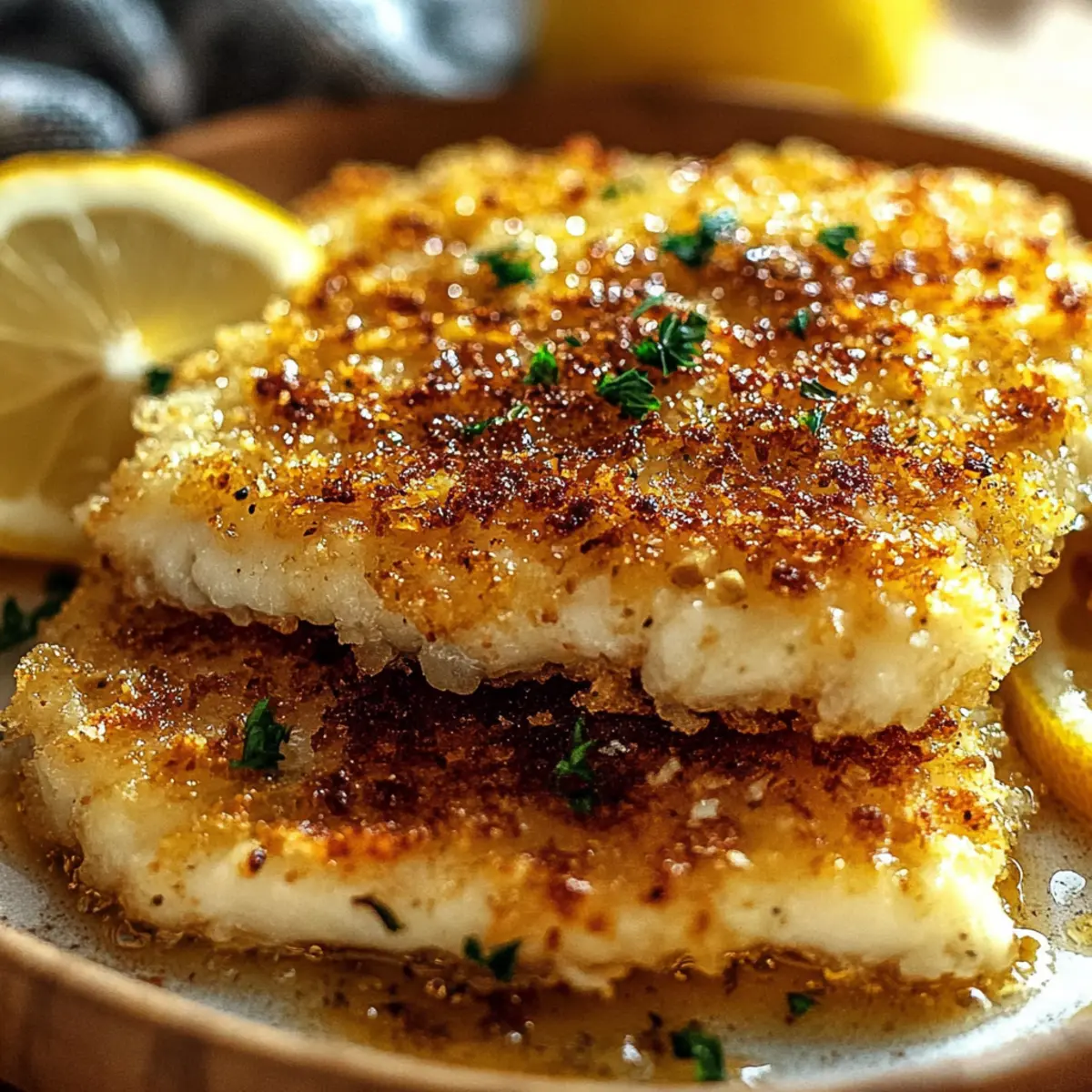 Crispy Air Fryer Parmesan Cod