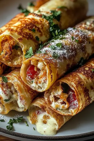 Crispy Crab And Shrimp Queso Taquitos