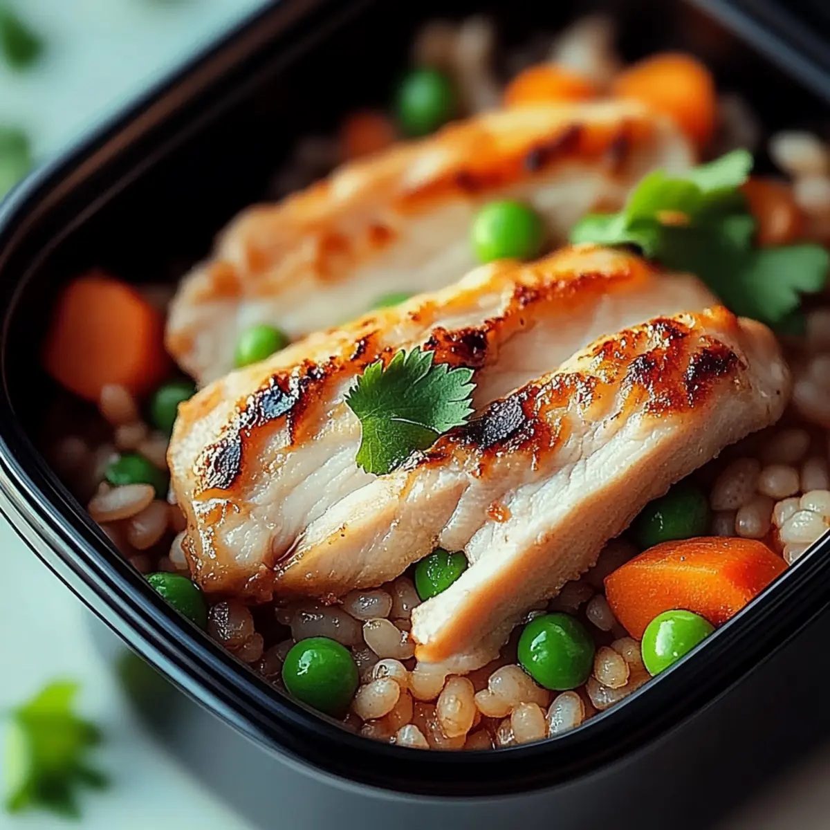 Crispy Garlic Chicken Fried Rice