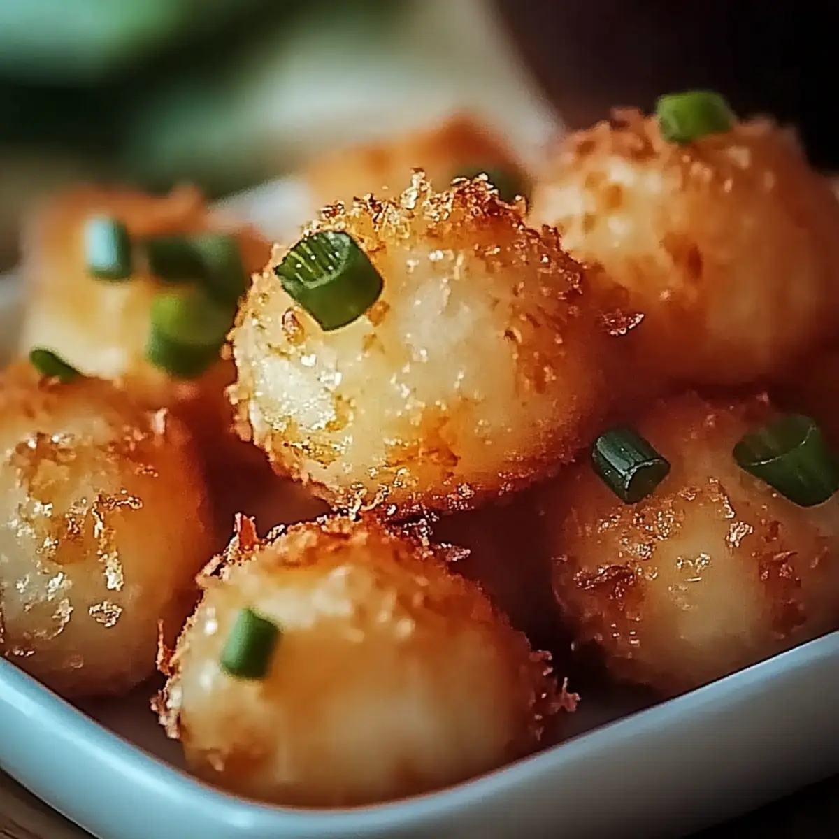 Crispy Shrimp Balls with Sweet Chili Sauce