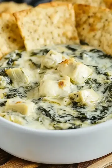 Crockpot Spinach Artichoke Dip
