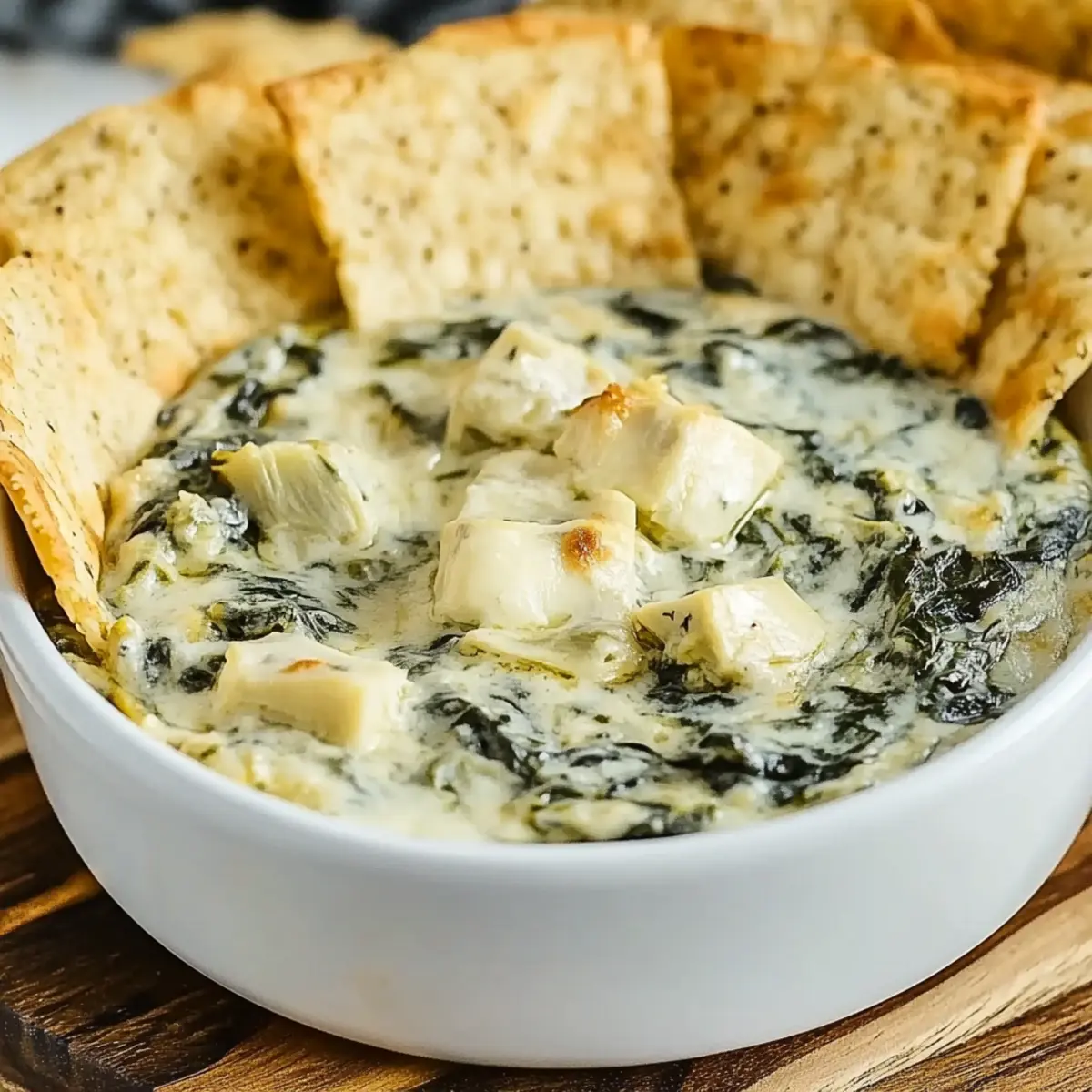 Crockpot Spinach Artichoke Dip