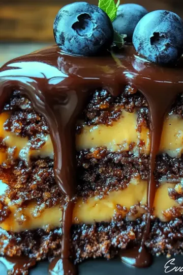 Elegant German Chocolate Glitzertorte